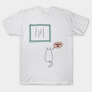 Fontana's cat T-Shirt